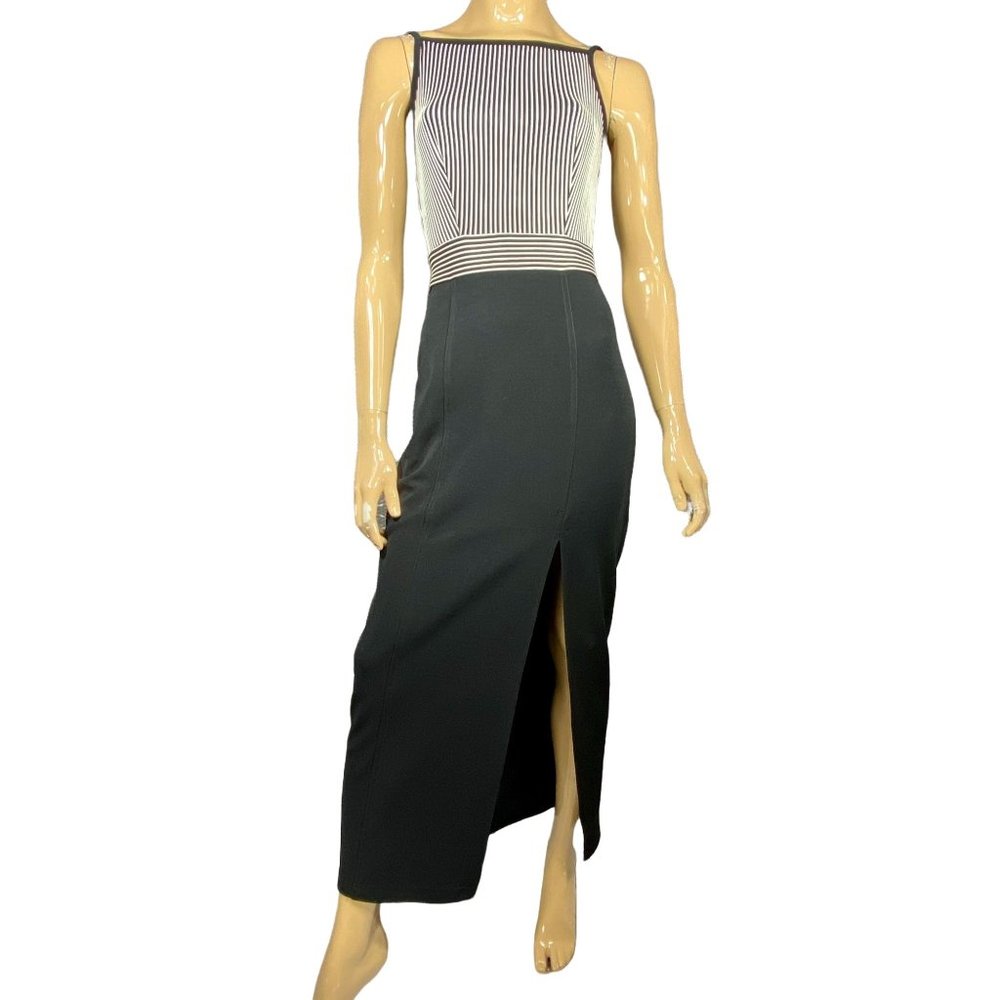 Bari-Jay Women's Black & White Formal Dress Size 7-8